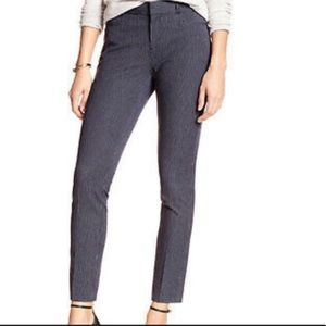 Banana Republic Jackson Pant.  Navy Pinstripe.  Size 2.